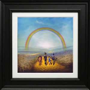 Dreams Beyond The Rainbow Signed Limited Edition Print on Board by Artist Danny Abrahams