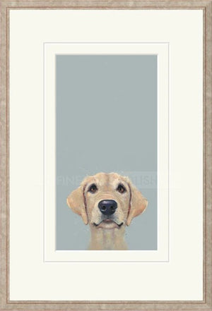 Eager To Please Signed Framed Limited Edition Print on Paper by Artist Nicky Litchfield
