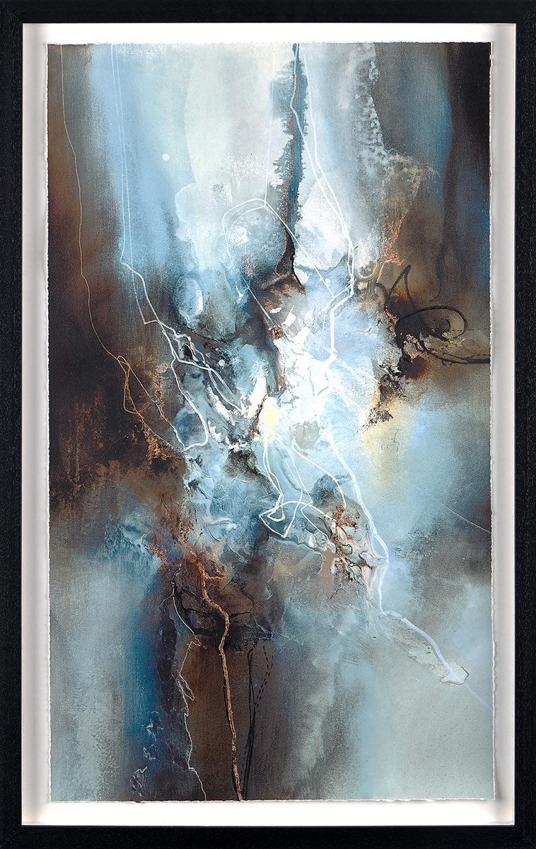 Echoes of Light Framed Signed Limited Edition Print on Paper by Artist Simon Kenny