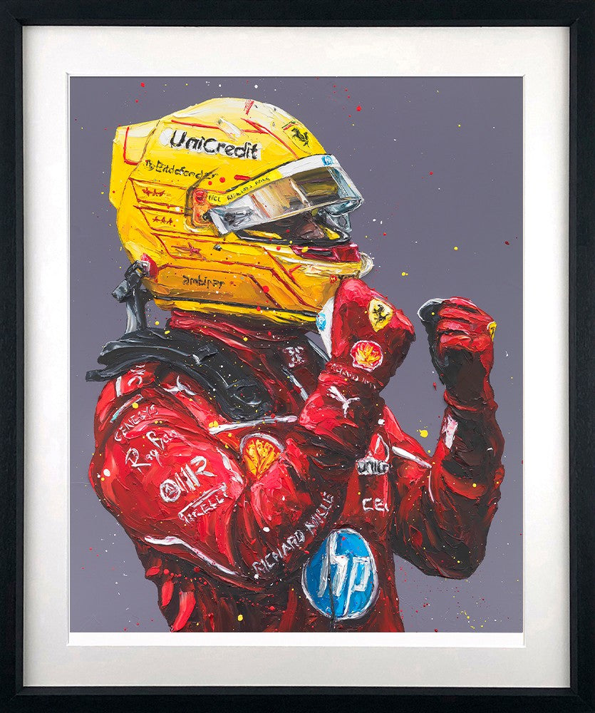 El Primo II Framed Limited Edition Print on Paper by Artist Paul Oz