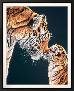 Endless Love Framed Limited Edition Print on Board by Artist Hayley Goodhead