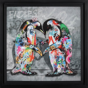 Endless Love Framed Signed Limited Edition Print on Board by Yuvi