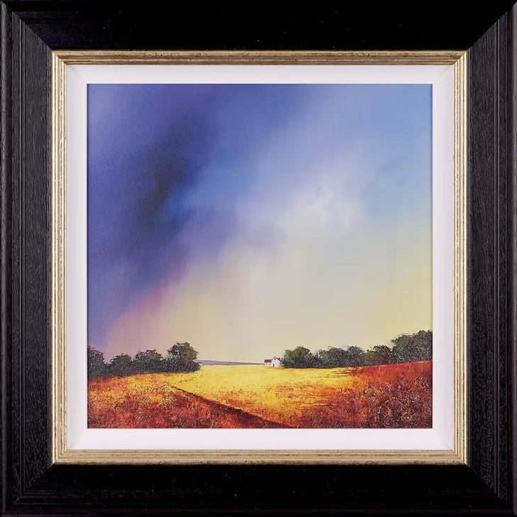 Evening Glow Framed Limited Edition Print on Board by Artist Barry Hilton