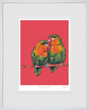 Everlasting Love Signed Framed Limited Edition Print on Paper by Artist Amy Louise