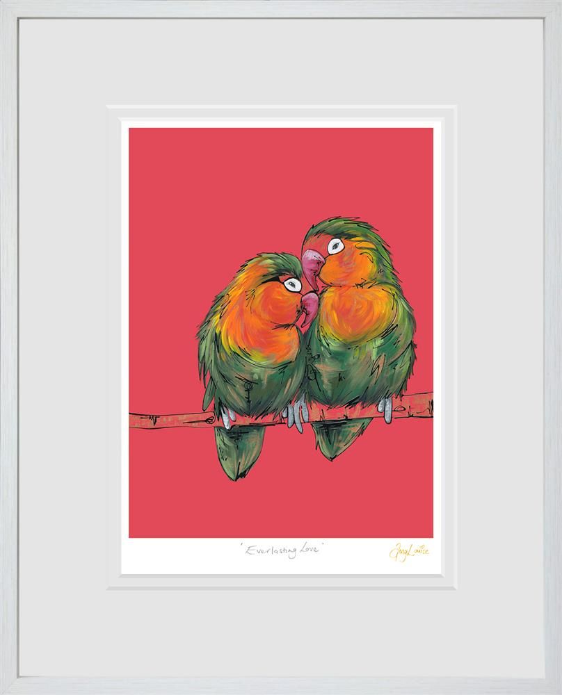 Everlasting Love Signed Framed Limited Edition Print on Paper by Artist Amy Louise