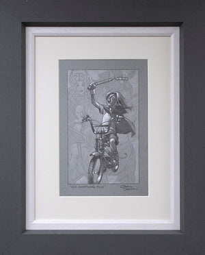 Fly Swift Wind, Fly Framed Signed Limited Edition Print on Paper by Artist Craig Davison