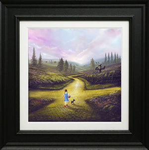 Follow The Yellow Brick Road Signed Limited Edition Print on Board by Artist Danny Abrahams