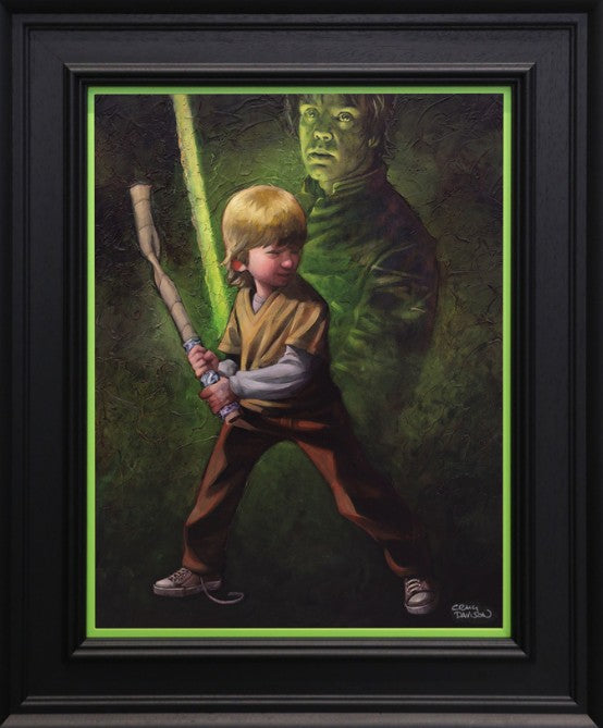 Force It Signed Framed Limited Edition Print on Board by Artist Craig Davison