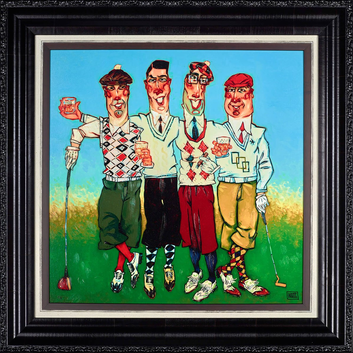 Fore Framed Signed Limited Edition Print on Board by Artist Todd White 