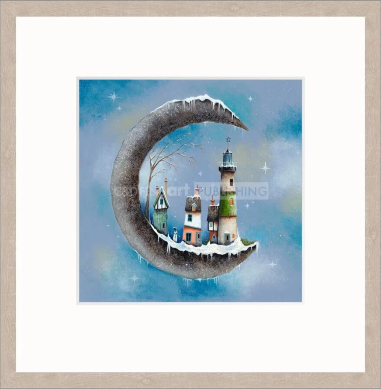 Frosty Morning Signed Framed Limited Edition Print on Paper by Artist Gary Walton