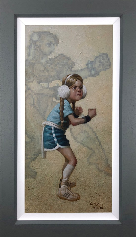 Game On Framed Signed Limited Edition Print on Board by Artist Craig Davison