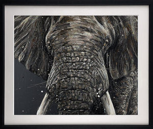 Gino Framed Signed Limited Edition Print on Paper by Artist Paul Oz