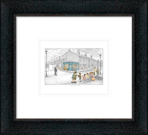 Gis Another One Signed Framed Limited Edition Print on Paper by Artist Leigh Lambert