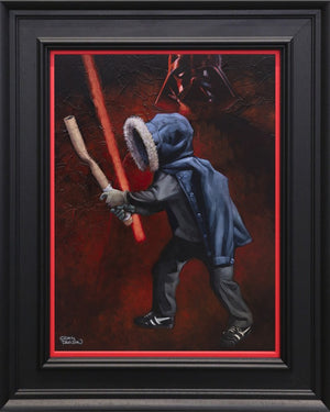 Go Dark Signed Framed Limited Edition Print on Board by Artist Craig Davison