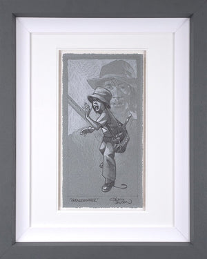 Grasshopper Framed Signed Limited Edition Print on Paper by Artist Craig Davison