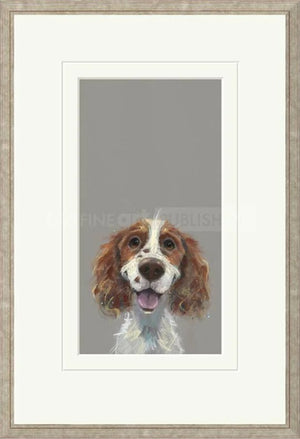 Happy Go Lucky Signed Framed Limited Edition Print on Paper by Artist Nicky Litchfield