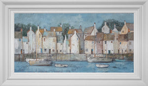 Harbourside II Signed Framed Limited Edition Print on Paper by Artist Dale Bowen