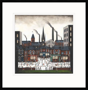 Heart of The Town  Framed Signed Limited Edition Print on Paper by Artist Sean Durkin