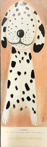 Herbert Art Poster by Artist Mackenzie Thorpe