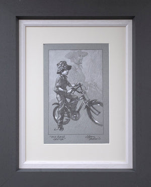 High Plains Grifter Framed Signed Limited Edition Print on Paper by Artist Craig Davison