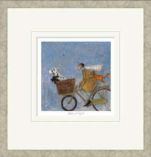 Hold On Tight Signed Framed Limited Edition Print on Paper by Artist Sam Toft