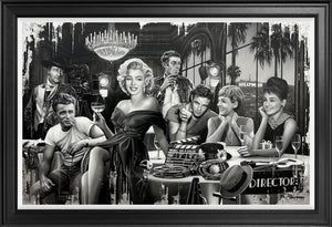 Hollywood Hall of Fame Deluxe Signed Limited Edition Print on Board by Artist Ben Jeffery