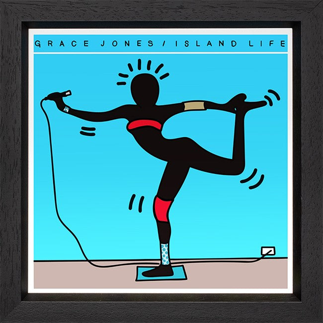 Island Life Framed Limited Edition Print on Paper by Artist Tboy
