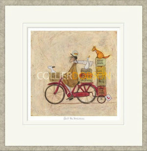 Just The Necessaries Signed Framed Limited Edition Print on Paper by Artist Sam Toft