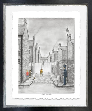 Keep A Look Out Signed Limited Edition Print on Paper by Artist Leigh Lambert
