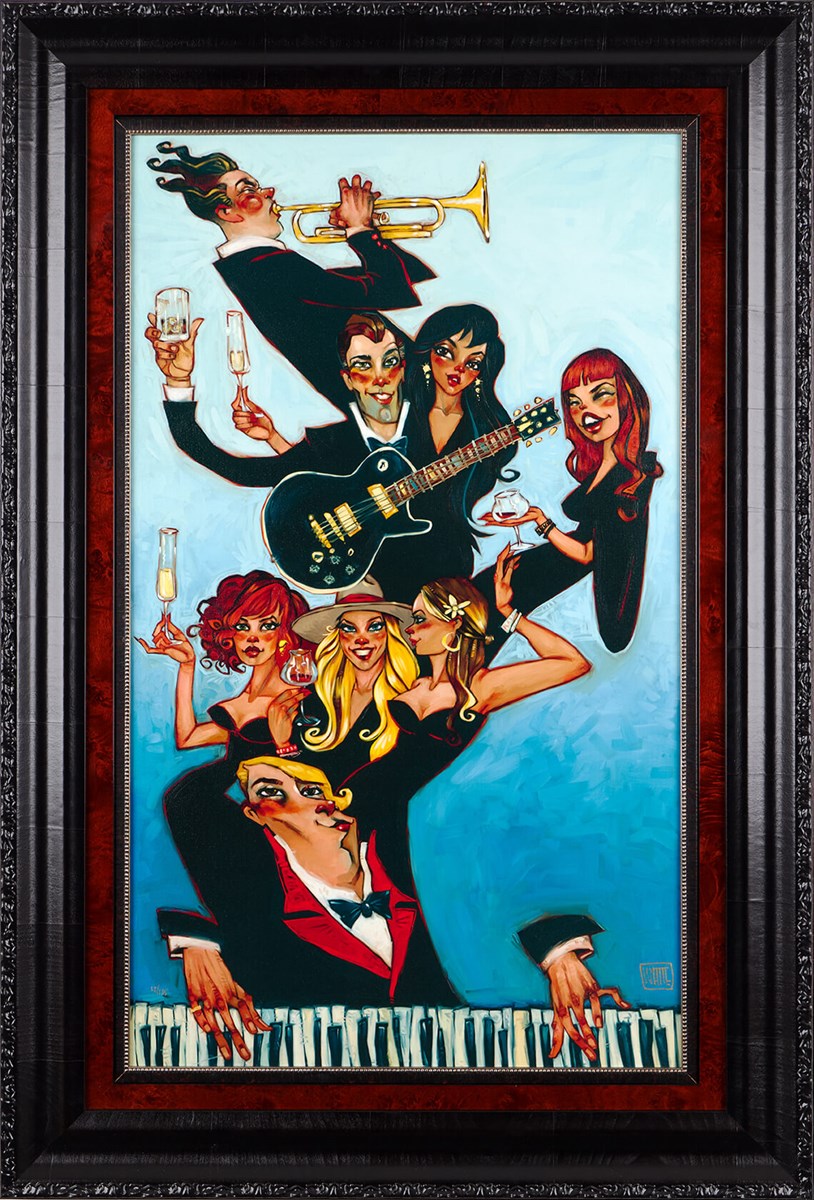 Keys To The Kingdom Framed Limited Edition Print on Board by Artist Todd White