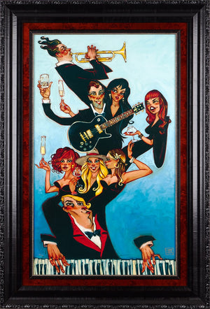 Keys To The Kingdom Framed Limited Edition Print on Board by Artist Todd White