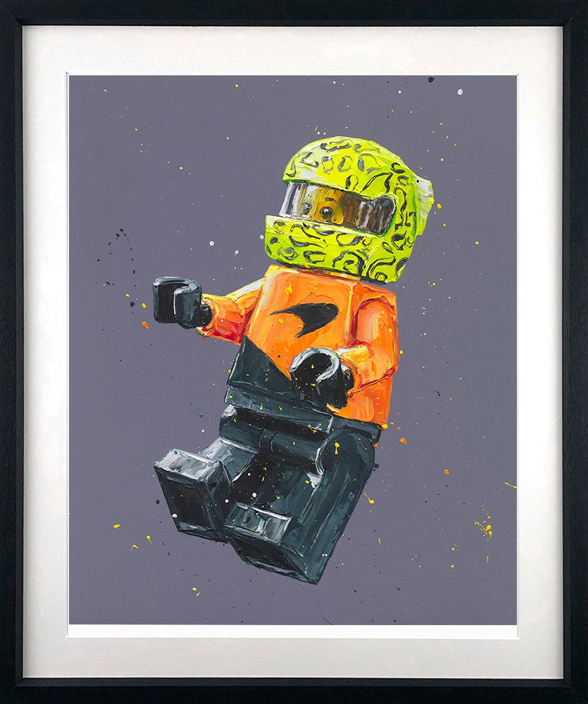 Lego Lando Signed Limited Edition Print on Paper by Artist Paul Oz