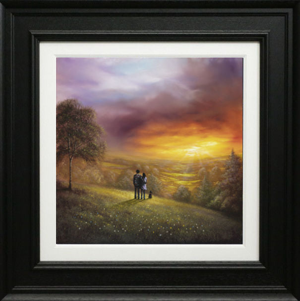 Lifes Golden Moments Signed Limited Edition Print on Board by Artist Danny Abrahams