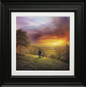 Lifes Golden Moments Signed Limited Edition Print on Board by Artist Danny Abrahams