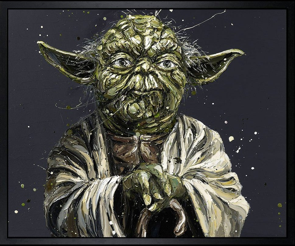 Limited Edition I Am Framed Signed Limited Edition Print on Canvas by Artist Paul Oz