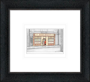 Love Story Signed Framed Limited Edition Print on Paper by Artist Leigh Lambert