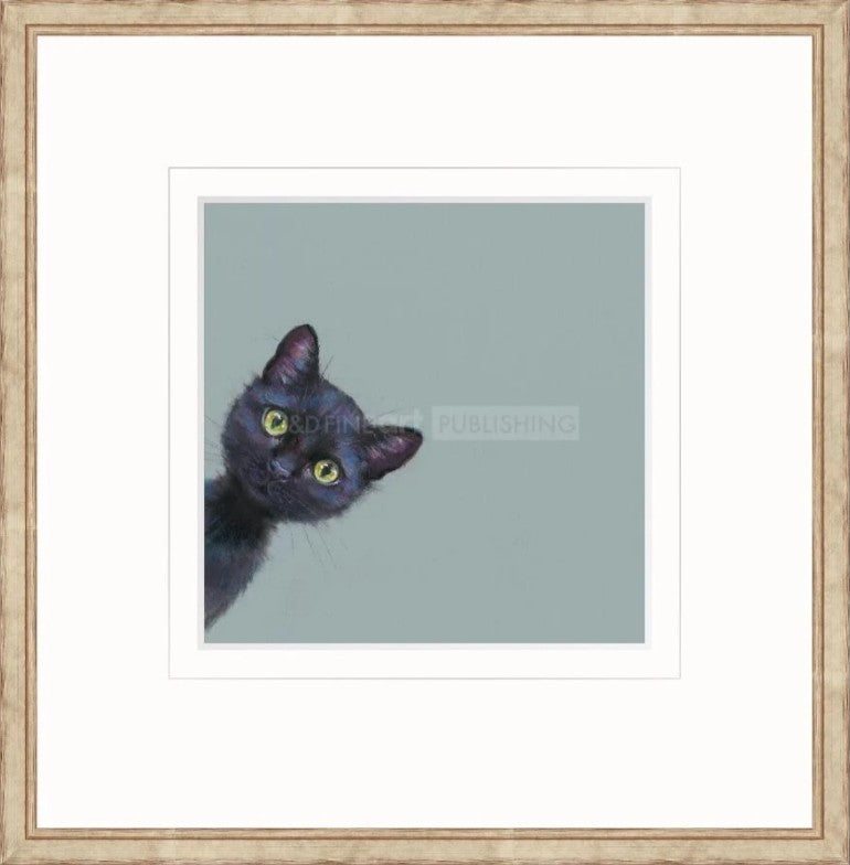 Lucky Signed Framed Limited Edition Print on Paper by Artist Nicky Litchfield