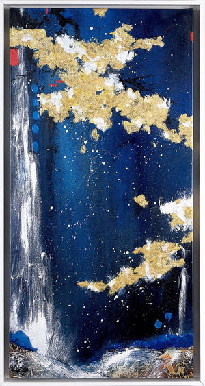 Midnight Splendour I Framed Signed Limited Edition Boxed Canvas by Artist Danielle O’Connor Akiyama
