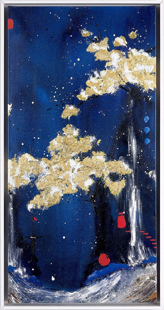 Midnight Splendour II Framed Signed Limited Edition Boxed Canvas by Artist Danielle O’Connor Akiyama