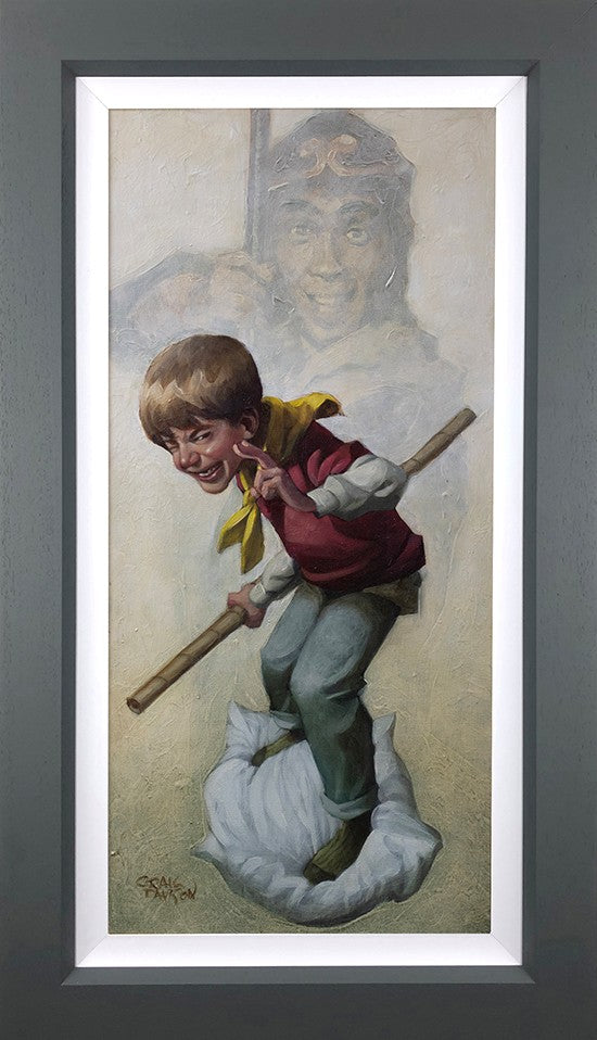 Monkey Framed Signed Limited Edition Print on Board by Artist Craig Davison