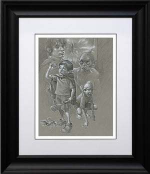 My Preciousss Framed Signed Limited Edition Print on Paper by Artist Craig Davison