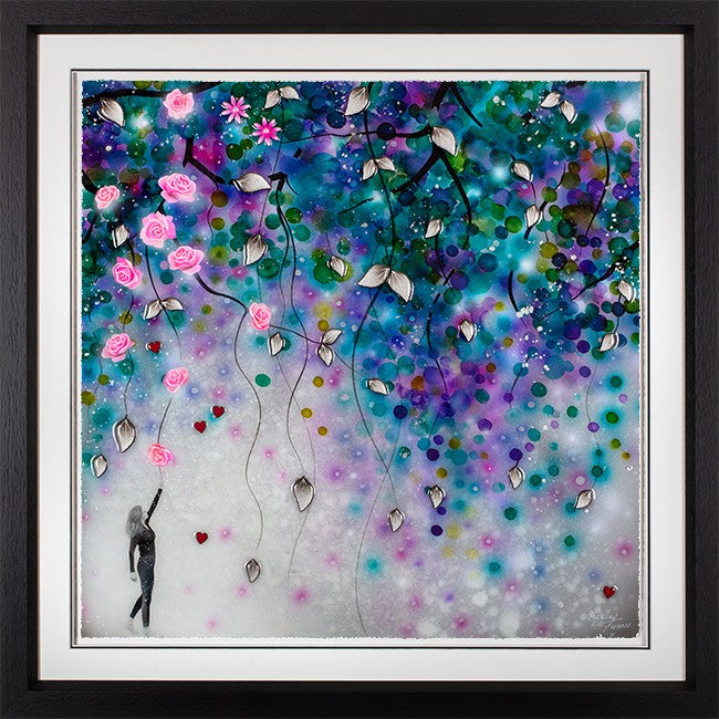 Natures Touch Framed Limited Edition Print on Paper by Artist kealey Farmer