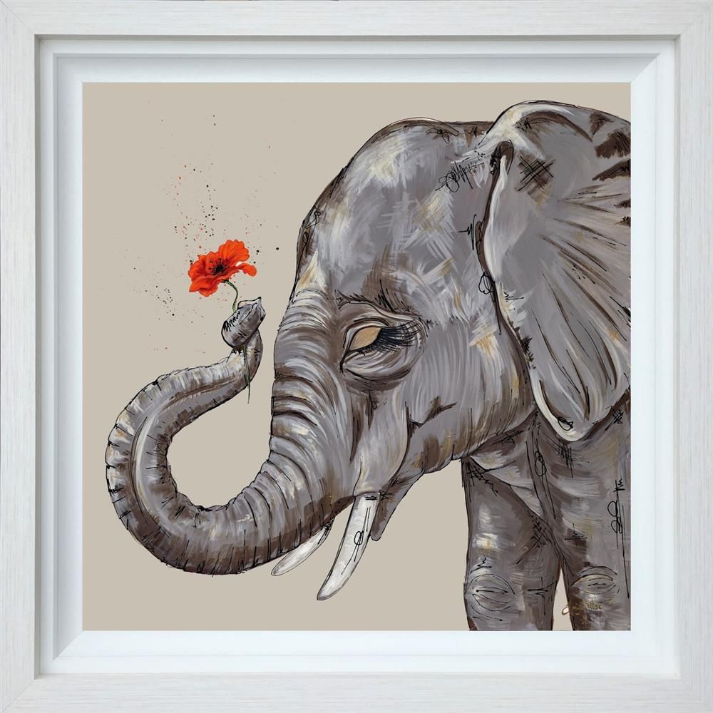Never Forget Deluxe Signed Framed Limited Edition Print on Board by Artist Amy Louise