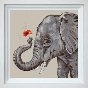 Never Forget Deluxe Signed Framed Limited Edition Print on Board by Artist Amy Louise