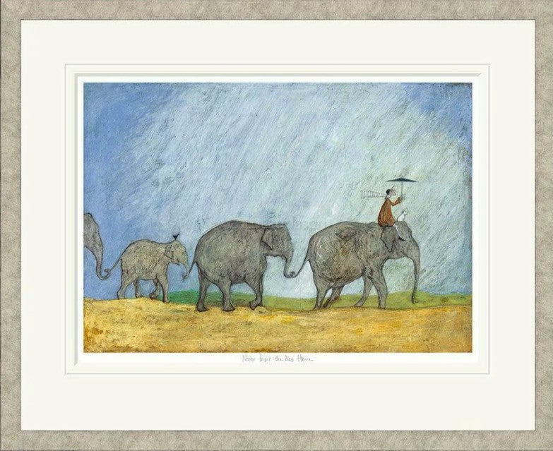 Never Forget The Way Home Signed Framed Limited Edition Print on Paper by Artist Sam Toft