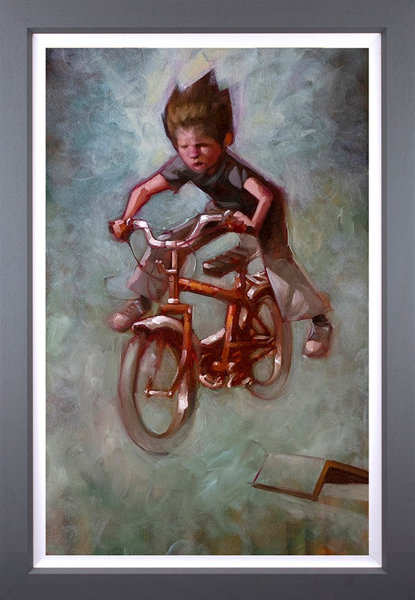 No Footer Framed Signed Limited Edition Print on Board by Artist Craig Davison