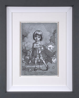 Oh, I Don't Know About Art, But I Know What I Like Framed Signed Limited Edition Print on Paper by Artist Craig Davison 