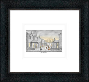 One Last Wicket Signed Framed Limited Edition Print on Paper by Artist Leigh Lambert