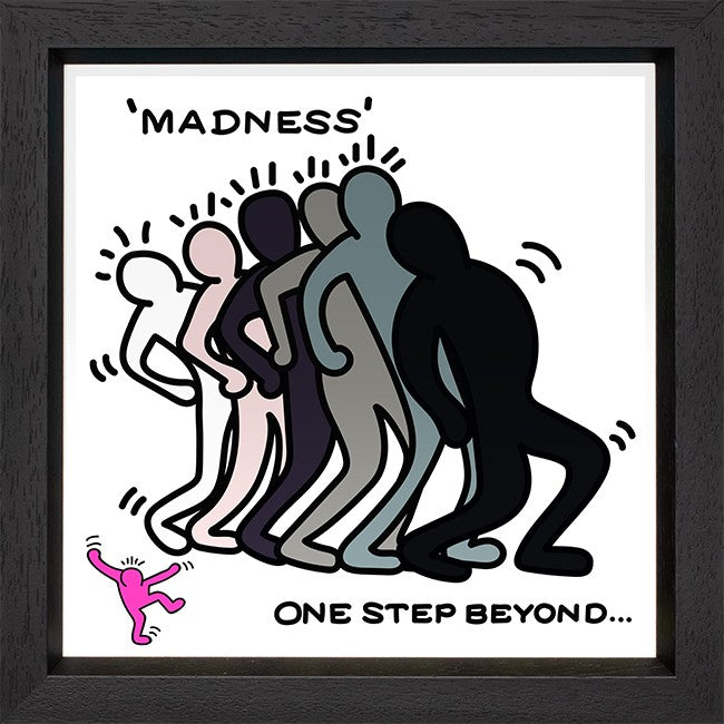 One Step Beyond Framed Limited Edition Print on Paper by Artist Tboy
