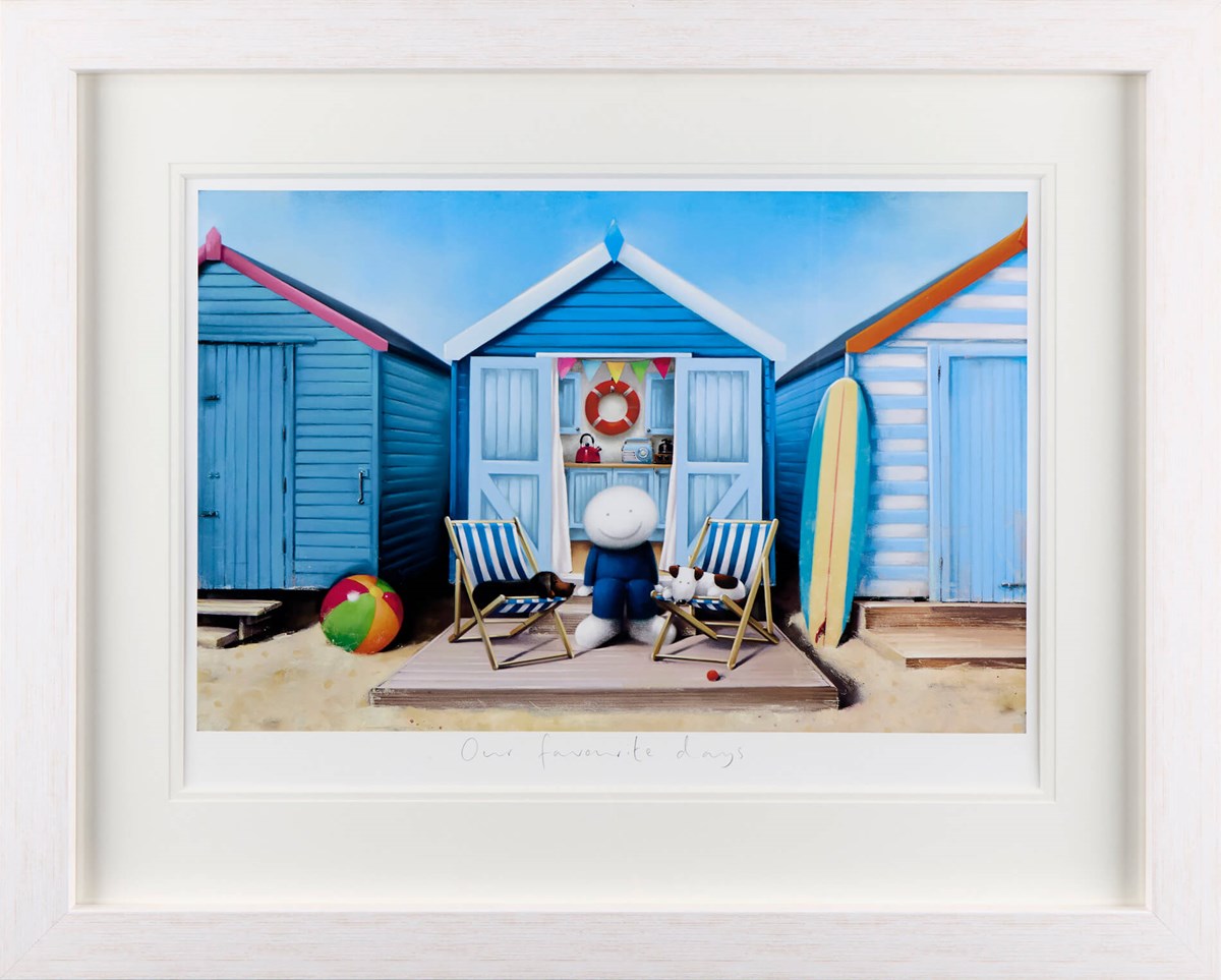 Our Favourite Days Framed Signed Limited Edition Print on Paper by Artist Doug Hyde